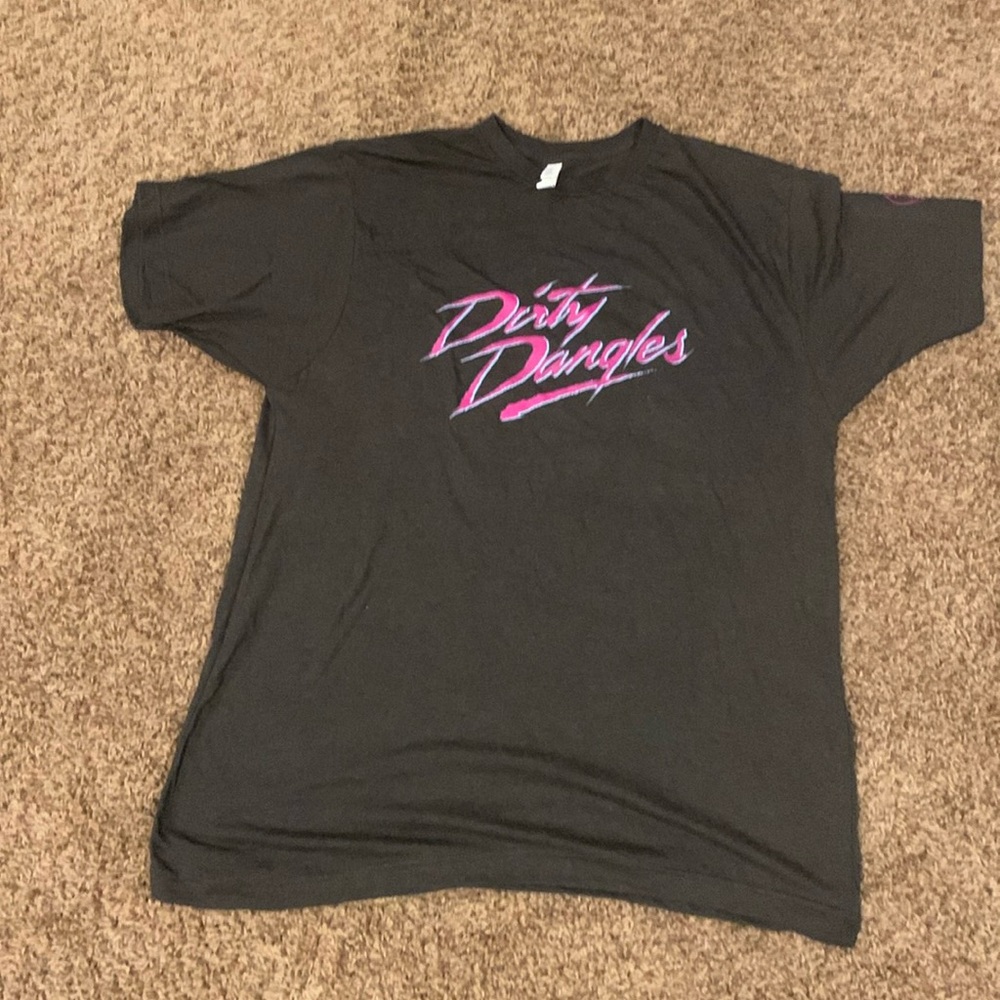 Dirty Dangles XL charcoal grey / black men’s T shirt